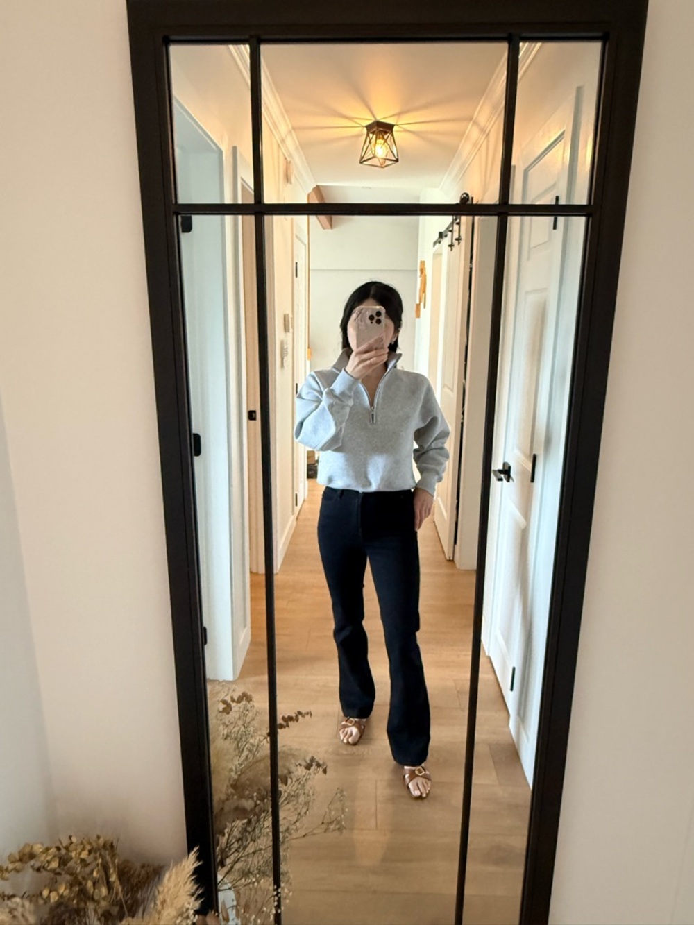 Aritzia Black Boot Cut Jeans